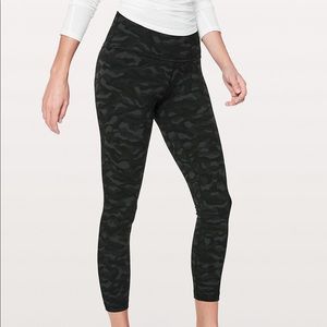 Lululemon align pant sequoia camo